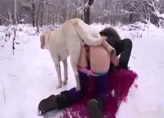Awesome doggy fucked her tight cunt