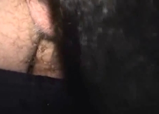 Nasty pig pounds a big-ass man from behind