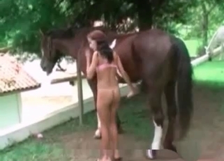 Slender doll sucks her nice stallion