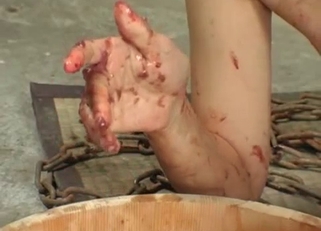 Asian slut zoofil eats a good fish