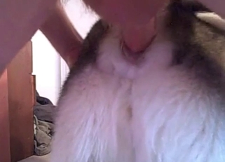 Fucking my amazing doggy from behind