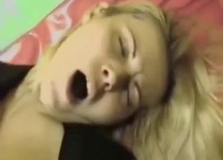 Dog-fucking blonde wants to ride dick hard